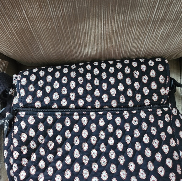 Vintage Vera Bradley Paisley Messenger/Computer Bag - Picture 2 of 6